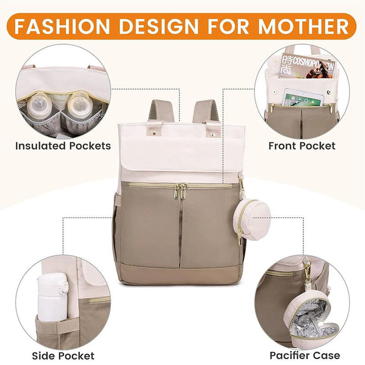 Multifunctional shoulder bag with insulating interior compartment Kalsten