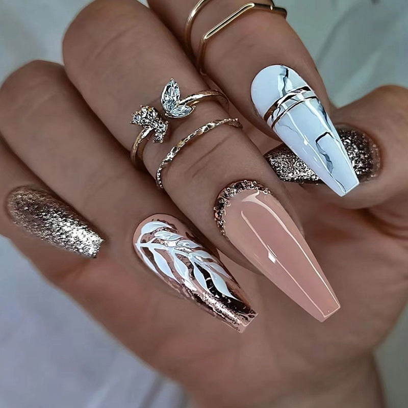 Decorative Glitter Nail Tips Kalsten
