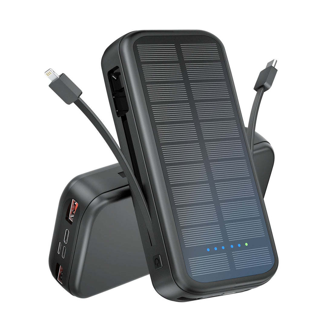 Solar-powered power bank with integrated fast charging function Kalsten