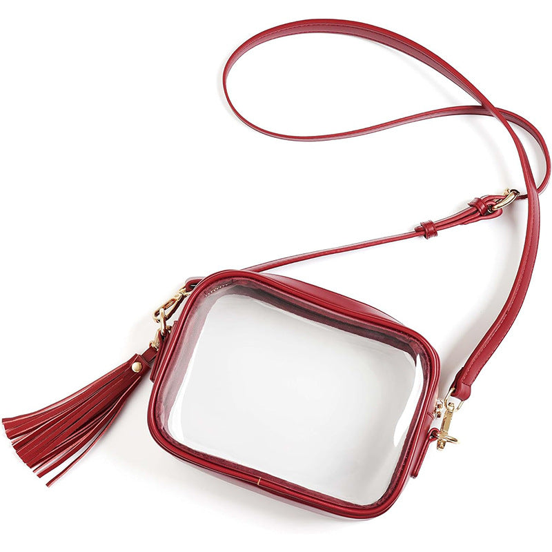 Stylish Transparent Shoulder Bag Kalsten