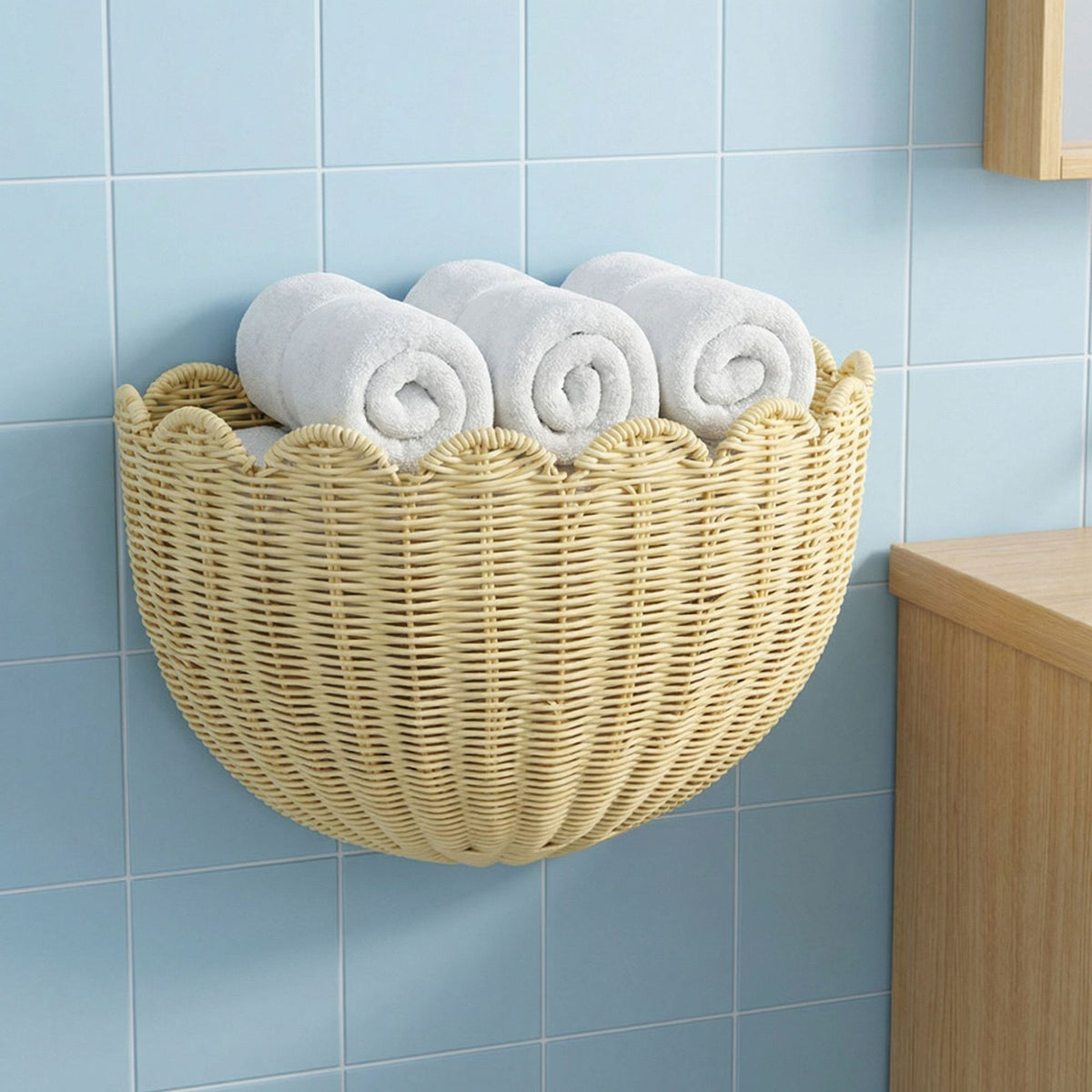 Wall basket for towels Acalora