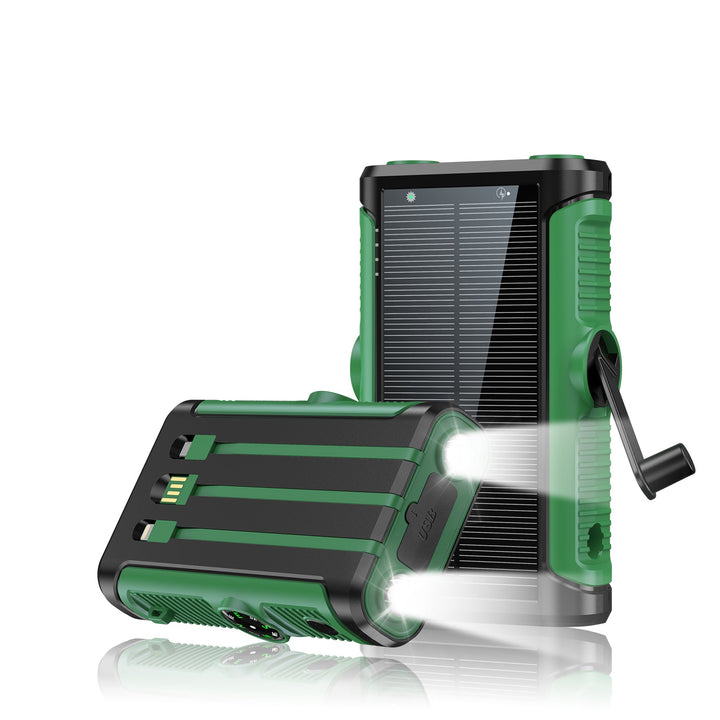 Multifunctional Solar Powerbank with Hand Crank Kalsten