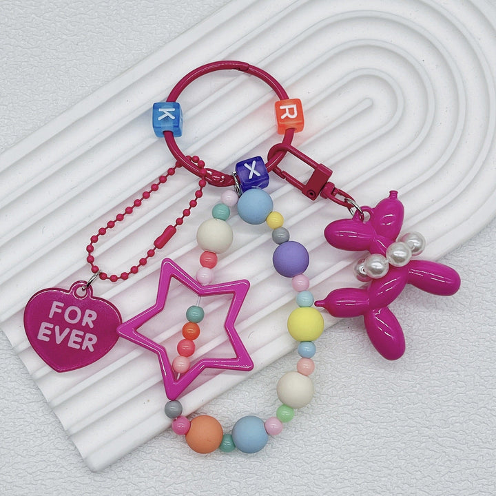 Colorful Themed Charm Keychain kalsten