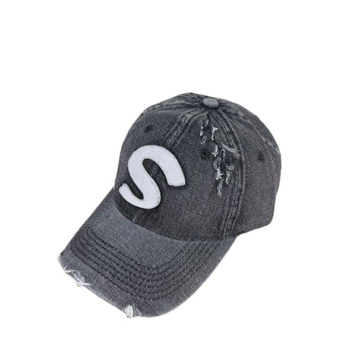 Women's Distressed Graphic Logo Baseball Cap Kalsten