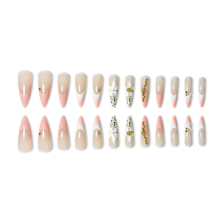 Exotic Floral and Animal Print Press-On Nail Extensions Kalsten