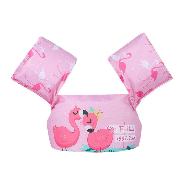 Women's Inflatable Swimming Aid with Colorful Flamingo Design Kalsten