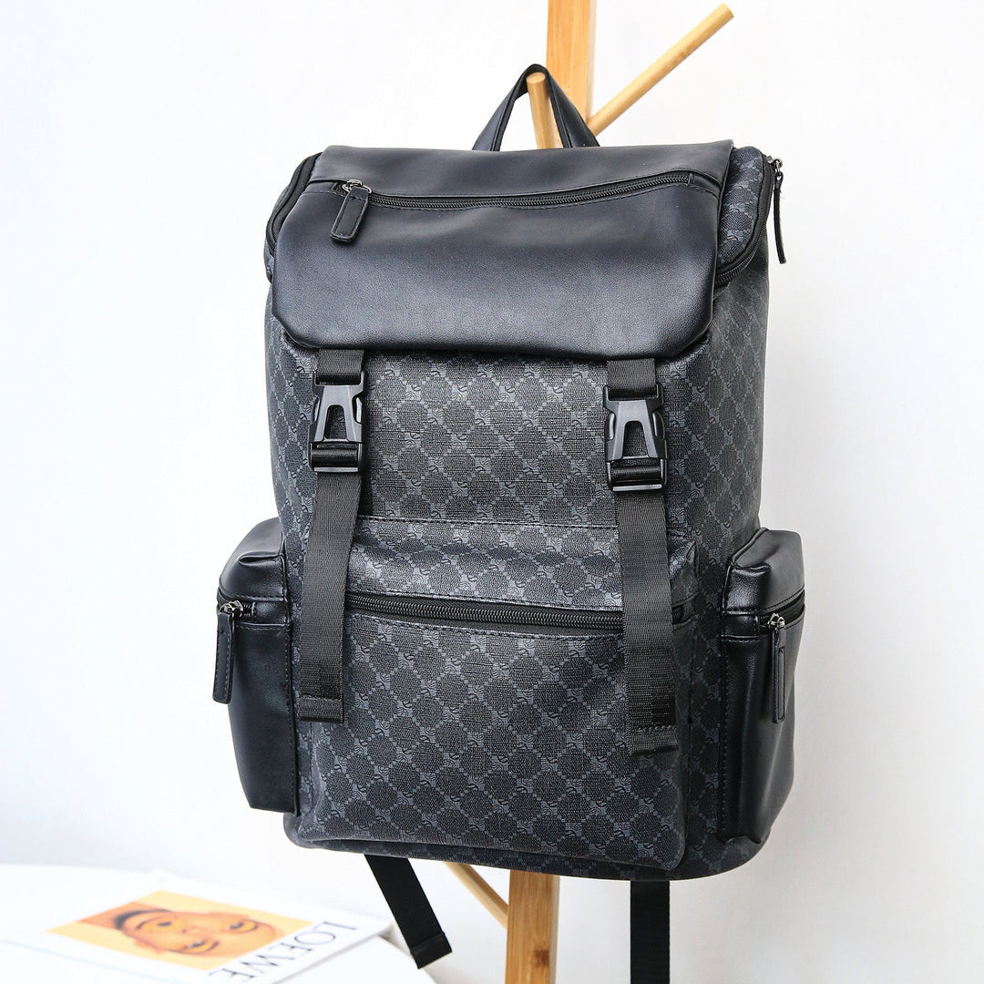 Fashionable backpack with expandable pockets Kalsten