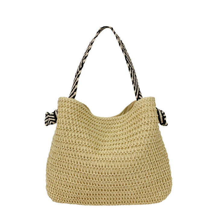 Hand-ven Straw Hobo Bag Kalsten