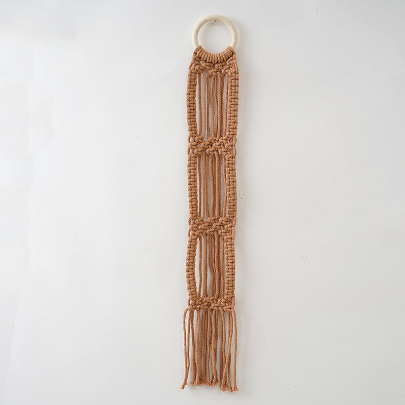 Macrame Photo Frame Wall Hanging Organizer Acalora