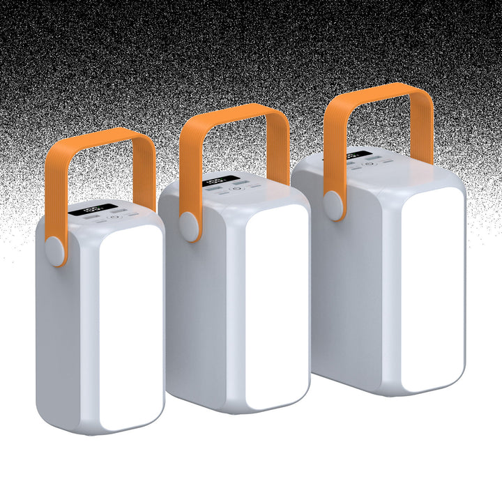 Portable power bank with multifunctional charging port and integrated carrying handle Kalsten