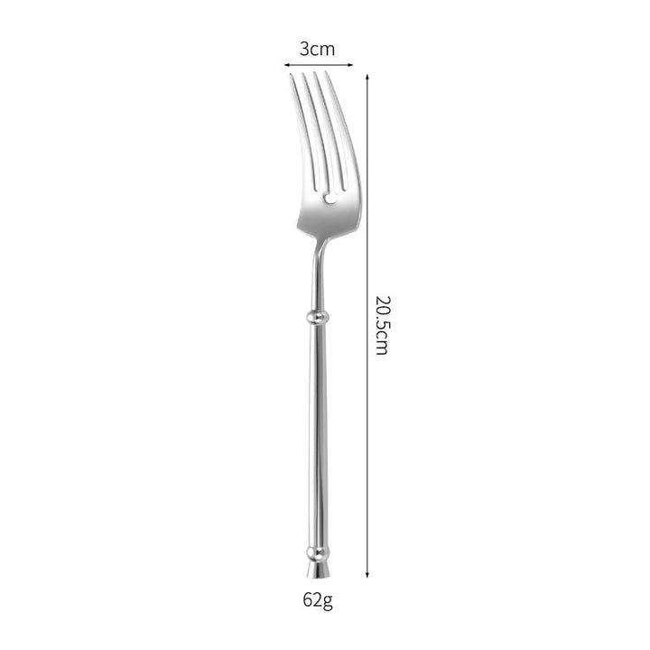 Elegant soup fork with ergonomic handle Kalsten