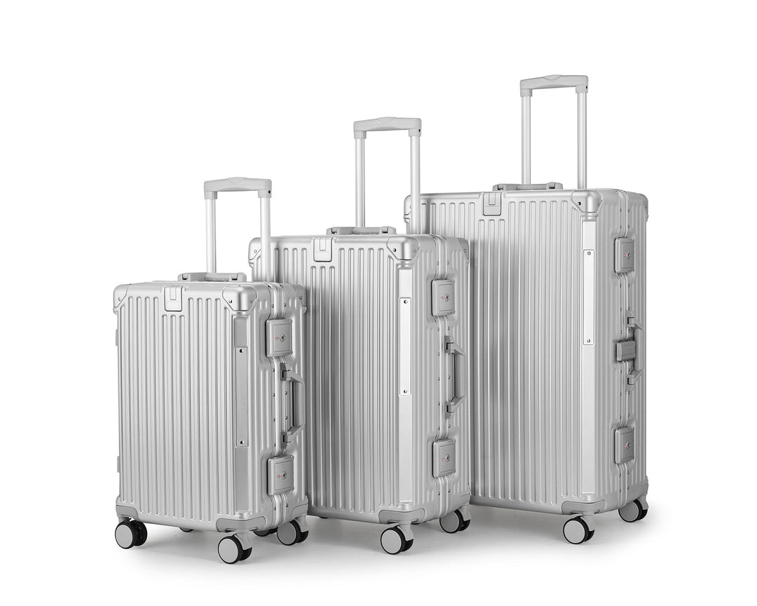 Unisex Aluminum Hard Shell Travel Luggage Set Kalsten