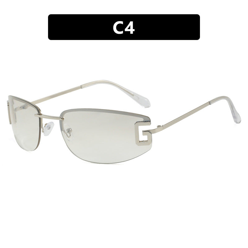 Women futuristic sunglasses with sporty design and UV protection Kalsten