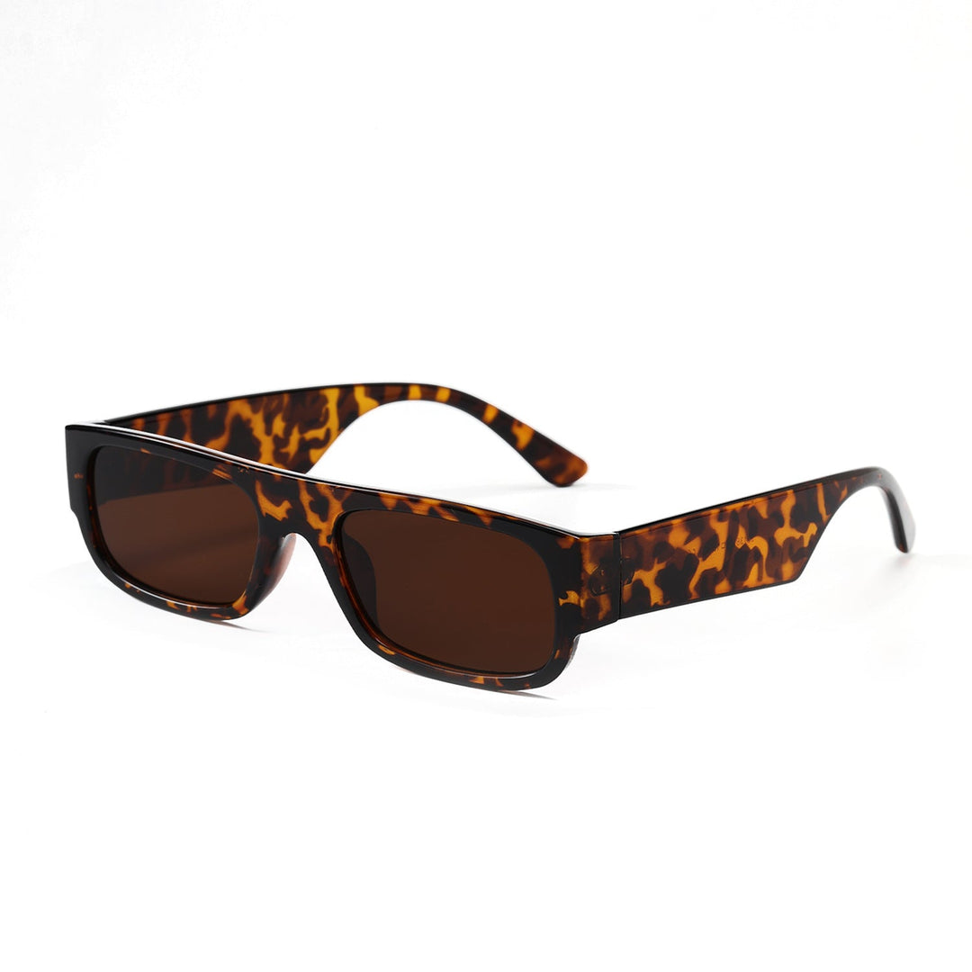 Women's stylish vintage sunglasses with transparent frame and lightly tinted lenses Kalsten