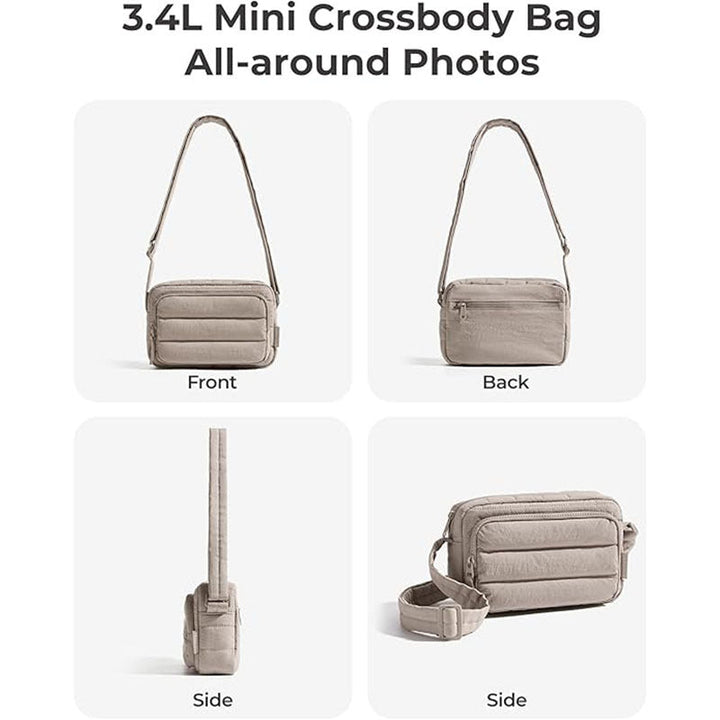 Fashionable crossbody bag with multiple compartments Kalsten