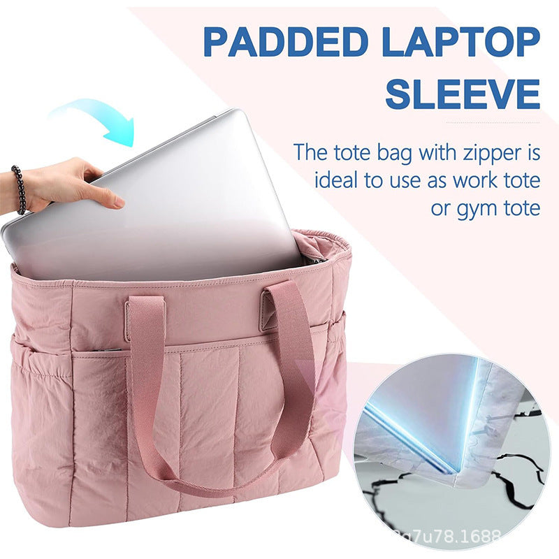 Padded handbag with practical inner pockets Kalsten