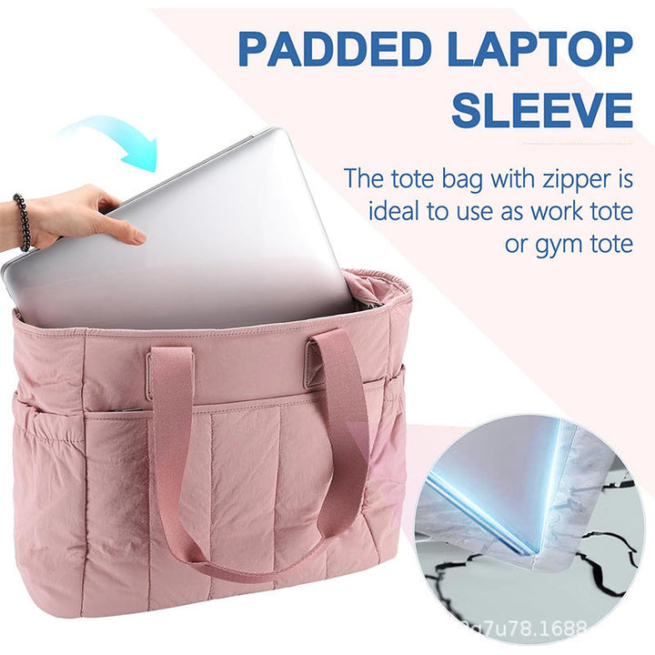 Padded handbag with practical inner pockets Kalsten