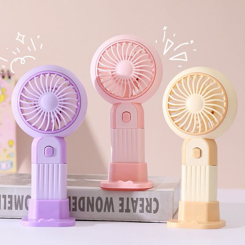 Women Portable Hand Fan with Flexible Speed Control Kalsten