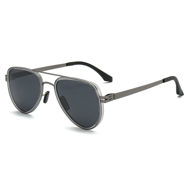 Women Aviator Sunglasses with robust metal frame and polarized lenses Kalsten