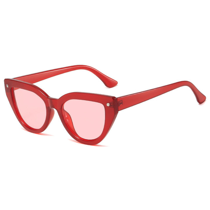 Women's Cat-Eye Sunglasses with Distinctive Animal Print Pattern Kalsten