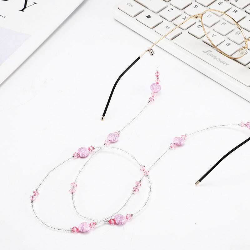 Elegant Beaded Eyewear Chain Kalsten