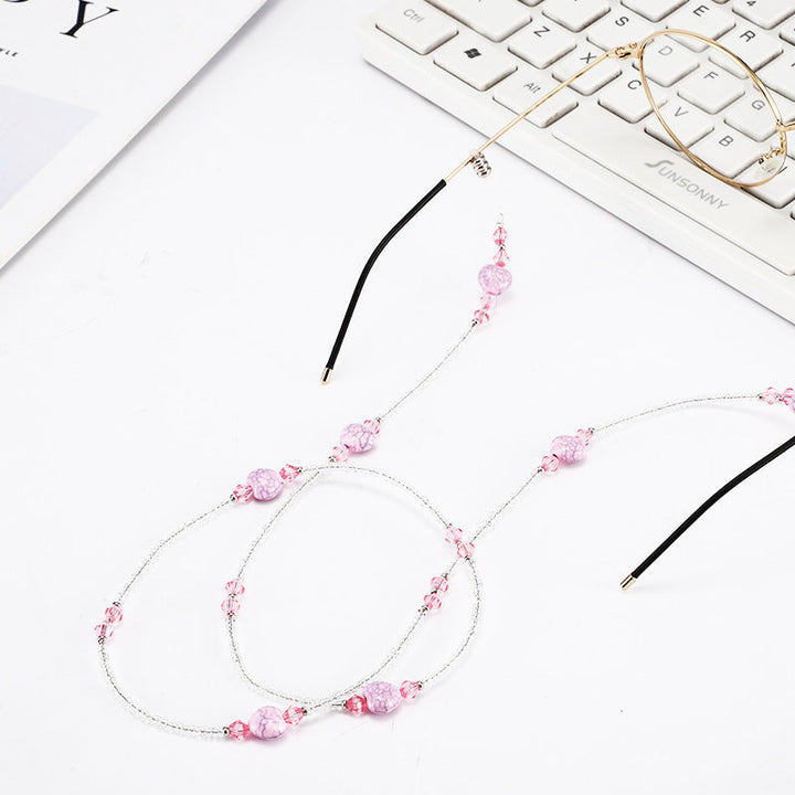 Elegant Beaded Eyewear Chain Kalsten