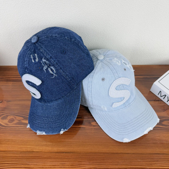 Women's Distressed Graphic Logo Baseball Cap Kalsten