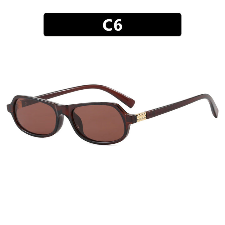 Ladies stylish fashionable sunglasses with golden accents Kalsten