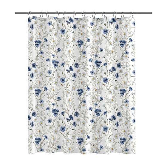 Floral Patterned Shower Curtain