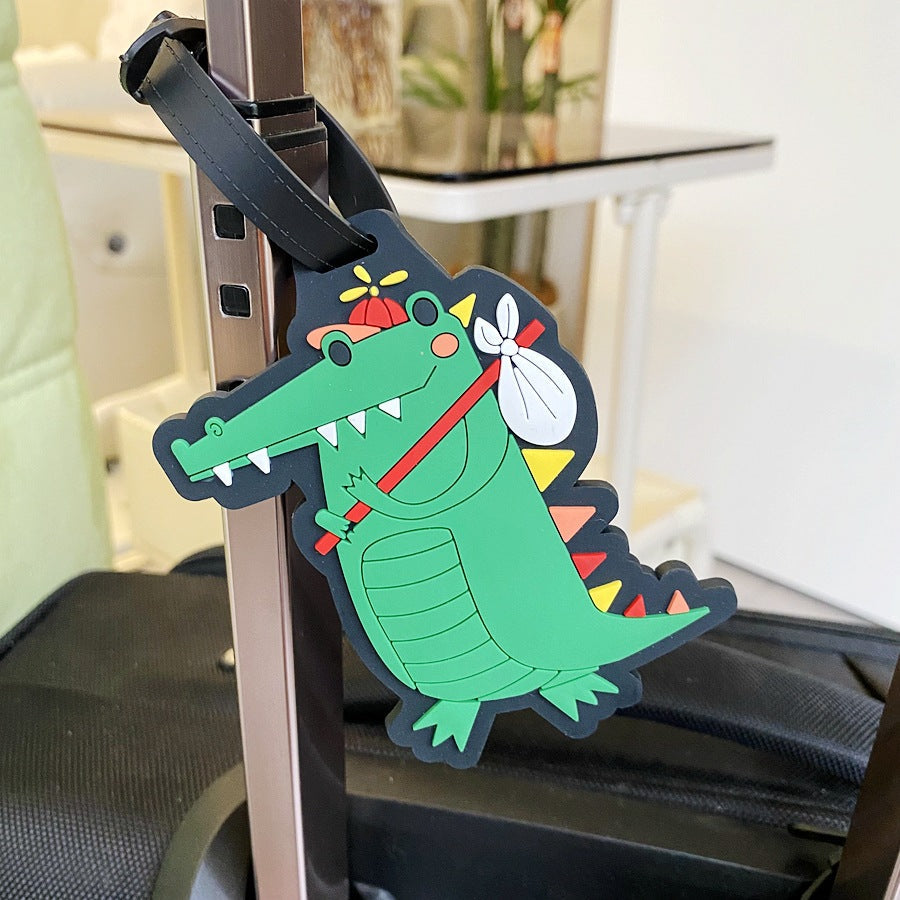 Playful Crocodile Luggage Tag Kalsten