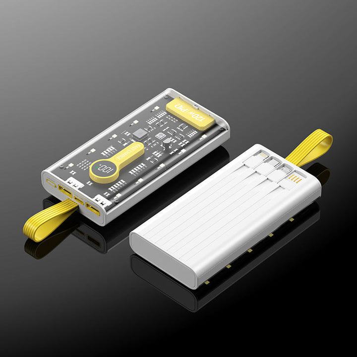 Portable power bank with powerful fast charging technology and intelligent battery level display Kalsten