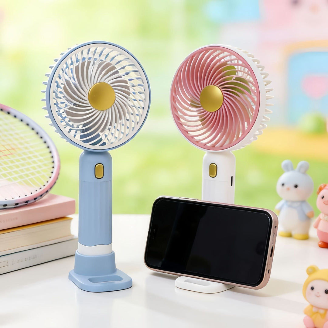 Ladies Portable Handheld Fan with Variable Speed Mode Kalsten
