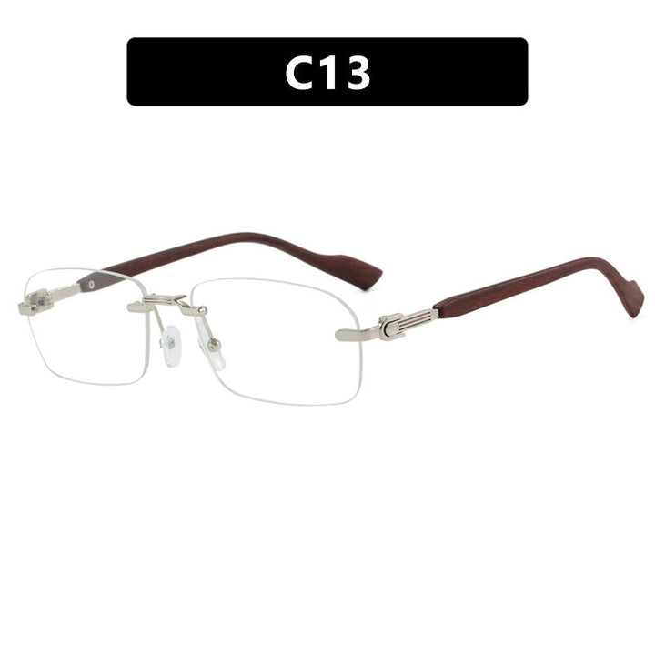 Women's sunglasses with elegant metal frame and stylish wood details Kalsten