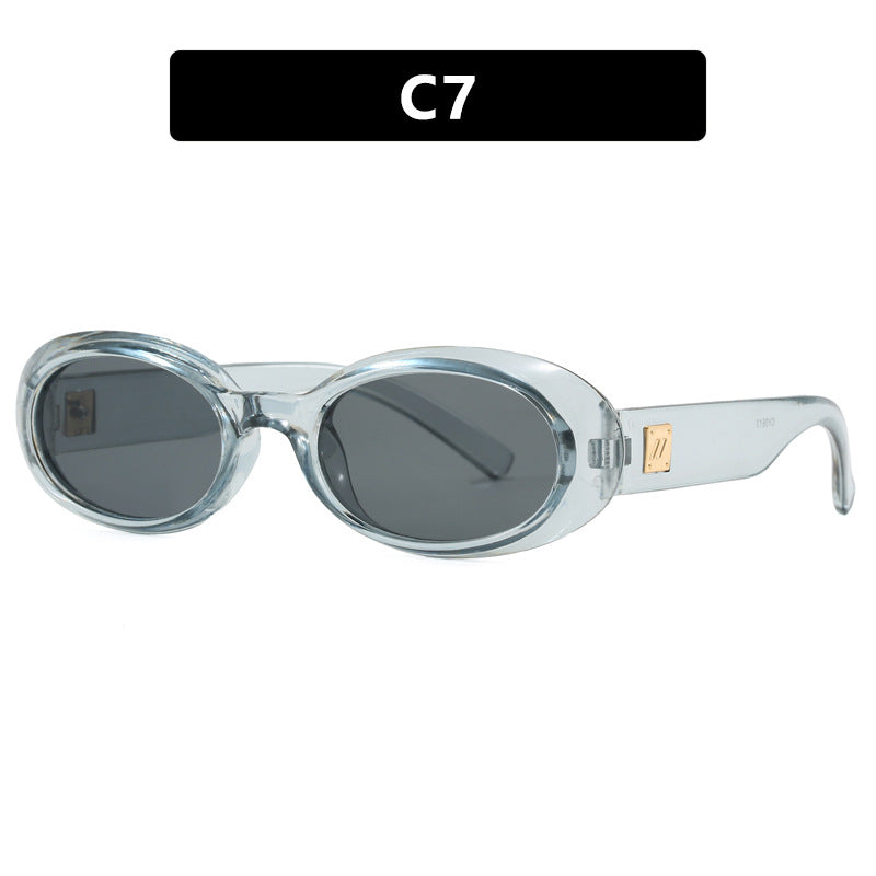 Ladies exclusive sunglasses in elegant oval design Kalsten