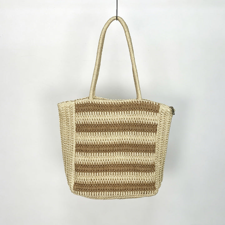 Designer bag with graphic striped pattern Kalsten
