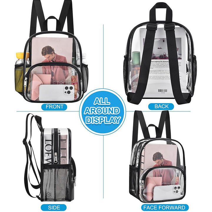 Unisex transparent comfort backpack Kalsten