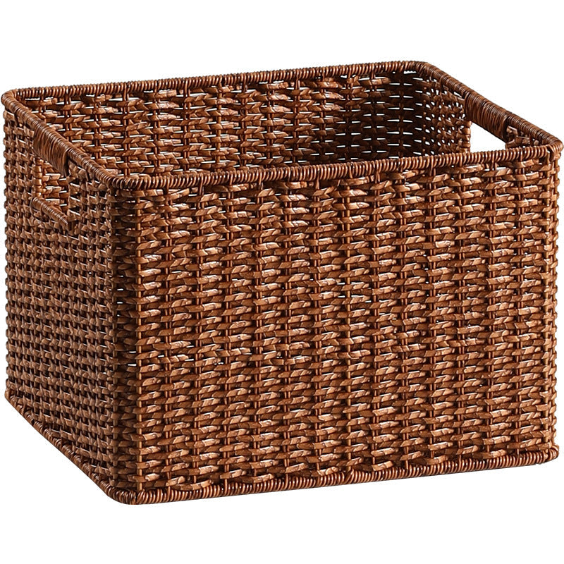 Unisex Braided Storage Basket with Practical Handles Kalsten