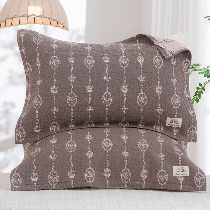 Women's pillowcase with modern checkered pattern Kalsten