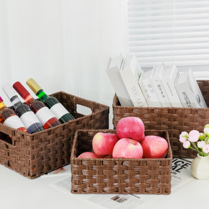 Women Structured Storage Basket Kalsten