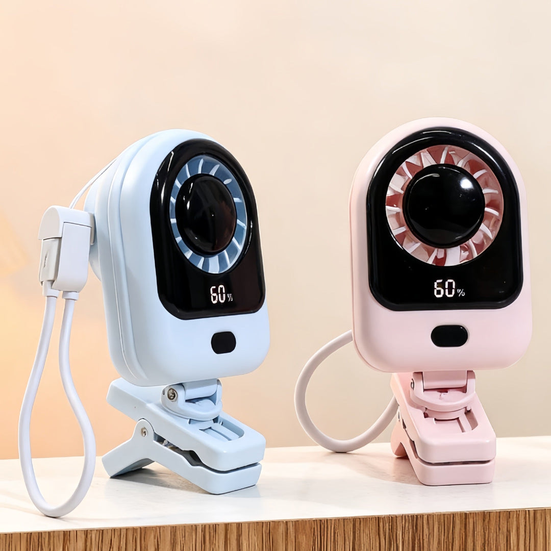 Ladies Portable Mini Air Cooler with Digital Display Kalsten