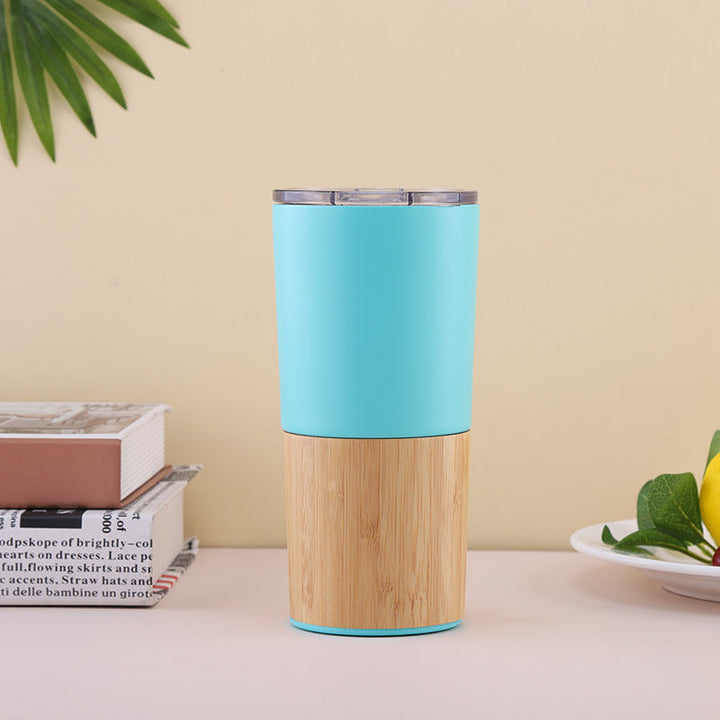 Women eco-friendly coffee mug with bamboo look Kalsten