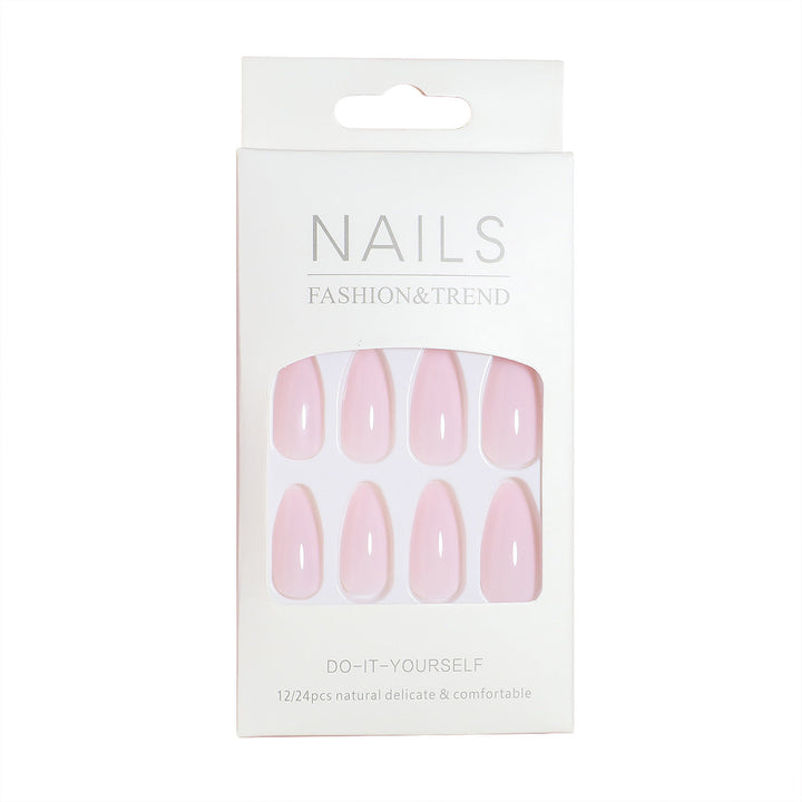 Press-On Nail Kit with Almond Shape and Natural Finish Kalsten