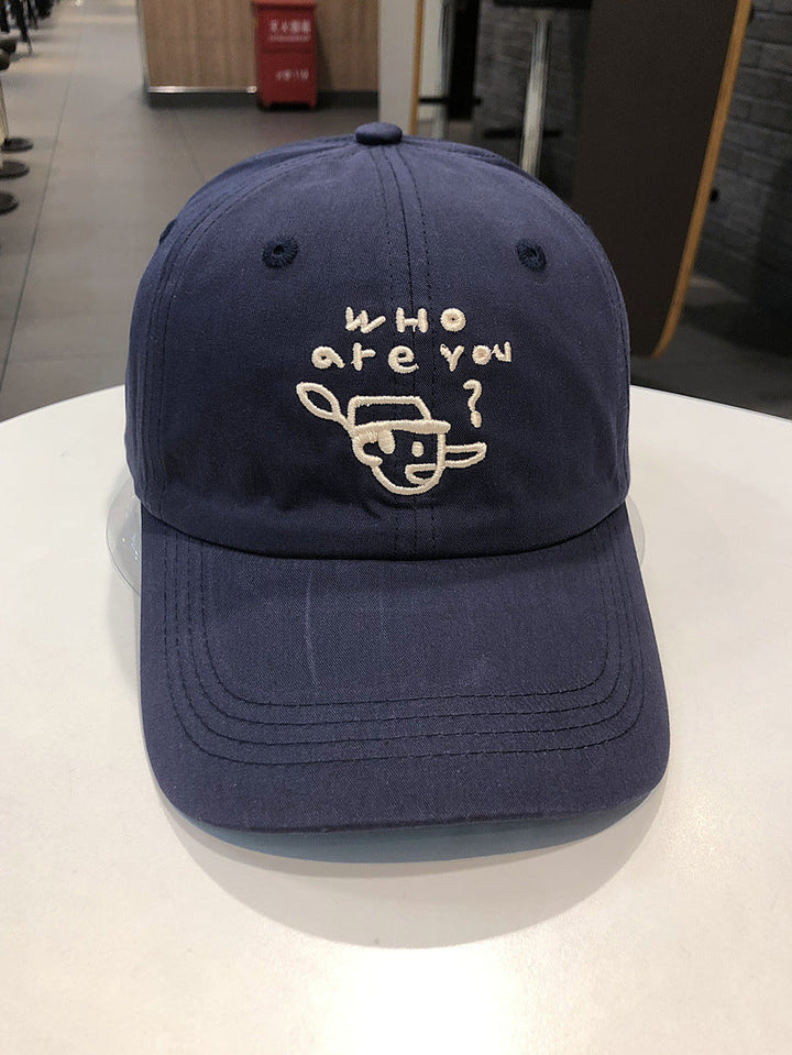 Men's Embroidered Character Casual Cap Kalsten