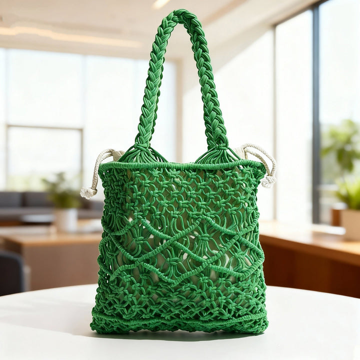 Handmade Macrame Tote Bag Kalsten