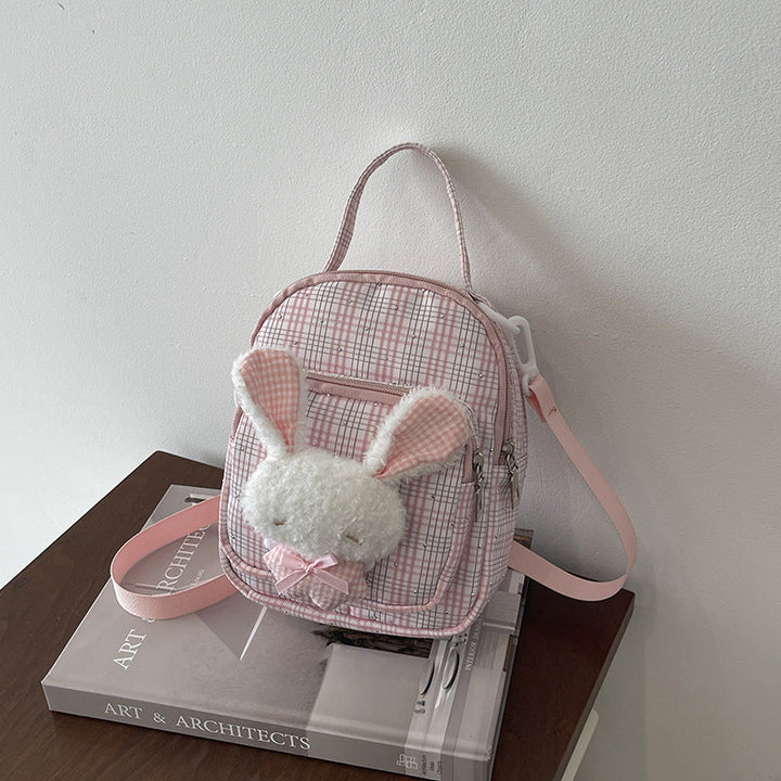 Cute Plush Animal-Themed Mini Backpack