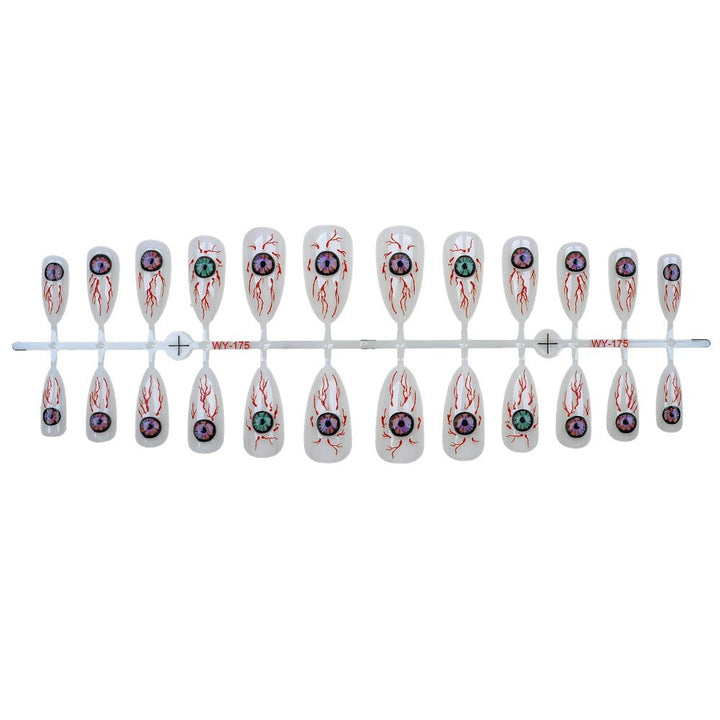 Artistic Eye-Themed Press-On Nail Set Kalsten
