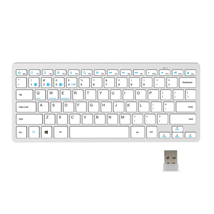Compact Bluetooth keyboard with multi-system support Kalsten