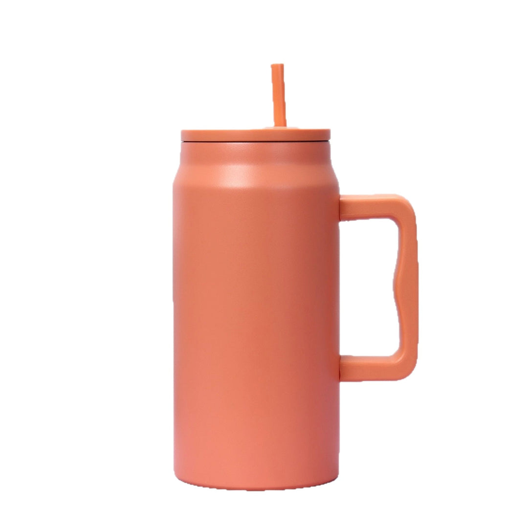 Ladies stylish insulated cup with removable straw Kalsten
