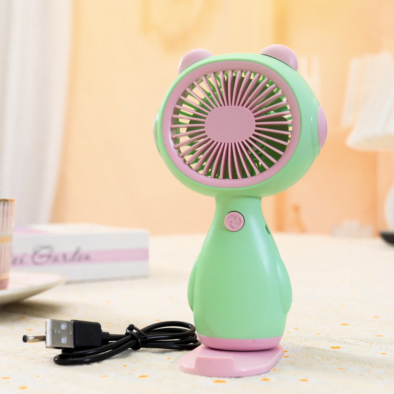 Ladies Portable Mini Fan with Animal Design Kalsten