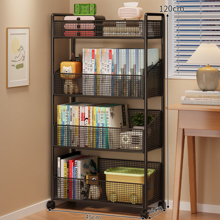 Modern Multi-Tier Mesh Storage Shelf Kalsten